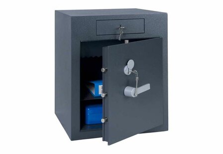 Salvus-depositkluis-HS66-sleutel-open